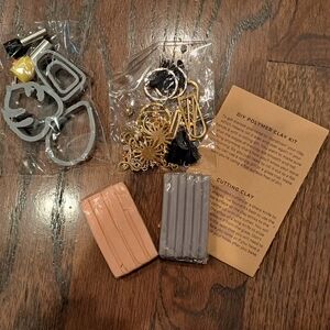 DIY Polymer Clay Kit with Tools and Accessories